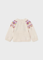 Maglione neonata Mayoral cecio fantasia in jacquard - ErreGiModaBimbo