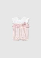 Pagliaccetto dettagli righe neonata Mayoral Newborn rosa Mayoral Rosa