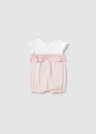 Pagliaccetto dettagli righe neonata Mayoral Newborn rosa Mayoral Rosa