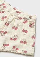 Pantaloncini neonata con stampa ciliegie Mayoral Mayoral 6 Mesi 68cm