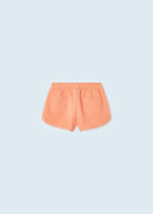 Pantaloncino bambina Mayoral cotone sostenibile pesca - ErreGiModaBimbo