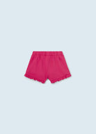 Pantaloncino cotone sostenibile neonata Mayoral orchidea - ErreGiModaBimbo