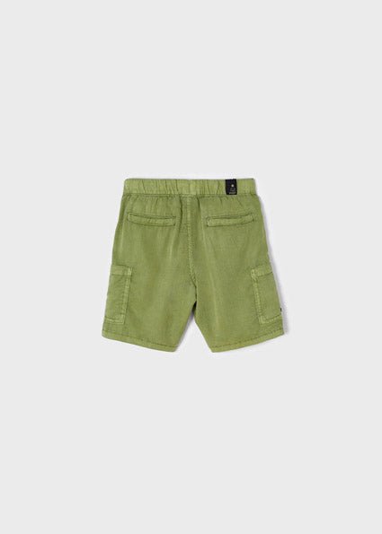 Pantaloncino ECOFRIENDS Mayroal Lyocell Tencel™ bambino verde - ErreGiModaBimbo