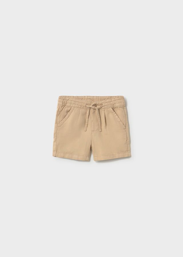 Pantaloncino relax neonato Mayoral cotone e lino Mayoral 6 Mesi 68cm