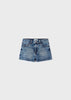 Pantaloncino short cotone bambina Mayoral jeans medio - ErreGiModaBimbo