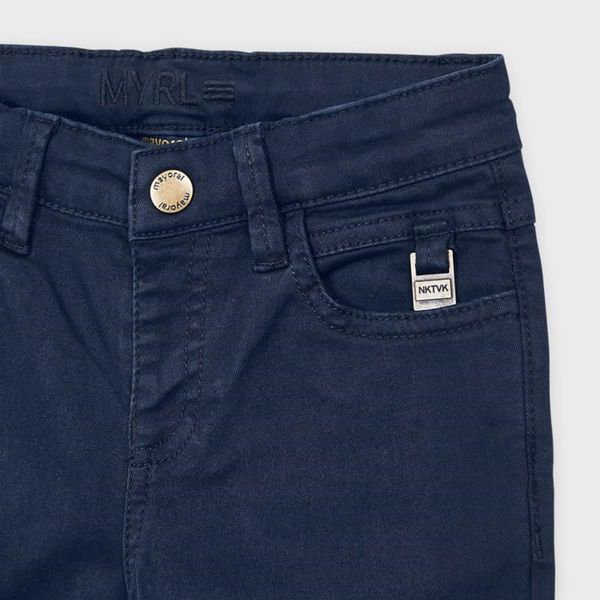 Pantalone basico bambino Mayoral 5 tasche slim fit Blu - ErreGiModaBimbo