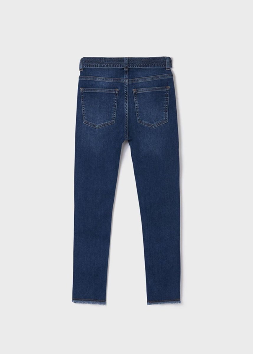 Pantalone cropped jeans ragazza Mayoral - ErreGiModaBimbo