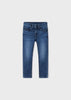 Pantalone jeans skinny fit cotone bambino Mayoral blu medio - ErreGiModaBimbo