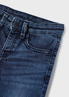 Pantalone jeans skinny fit cotone bambino Mayoral blu medio - ErreGiModaBimbo