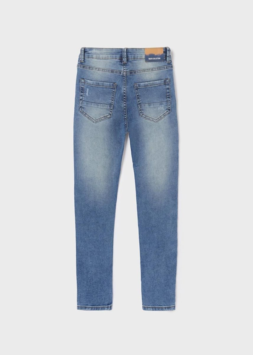 Pantalone lungo Jeans strappato ragazzo Mayoral - ErreGiModaBimbo