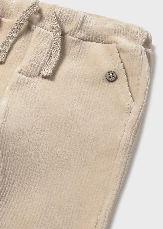 Pantalone lungo velluto a coste neonato Mayoral beige Mayoral 6 Mesi 68cm