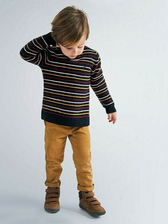 Pantalone strutturato bambino Mayoral soft caramello - ErreGiModaBimbo