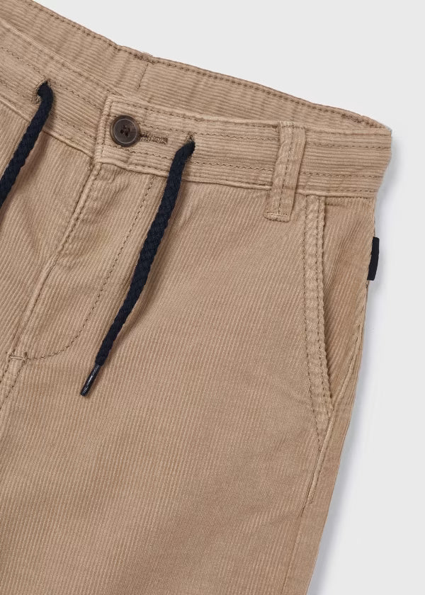 Pantalone velluto costine beige skater fit bambino Mayoral - ErreGiModaBimbo