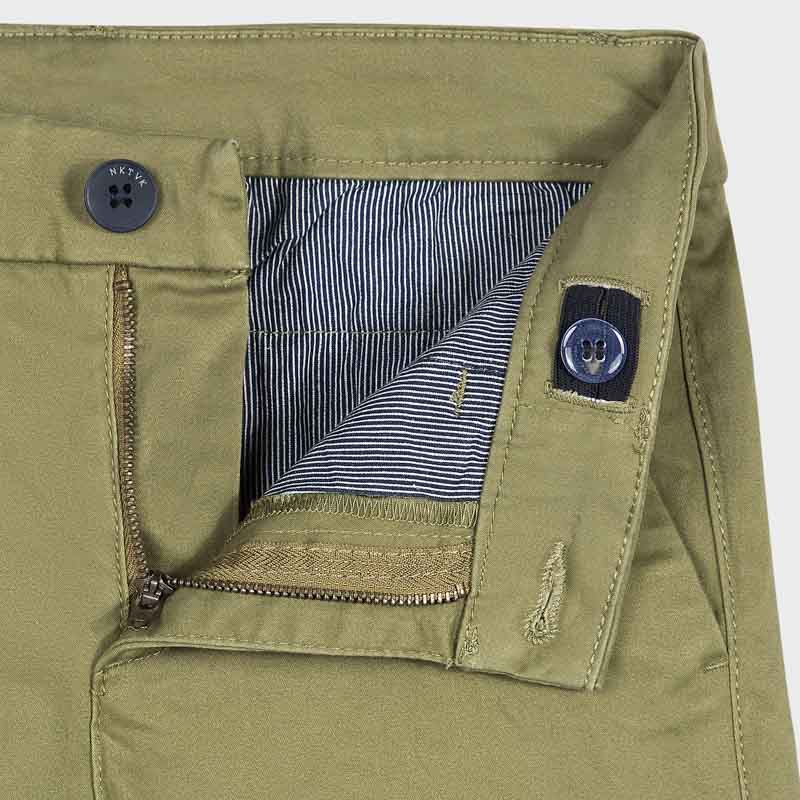 Pantaloni chino basic ragazzo Mayoral verde - ErreGiModaBimbo