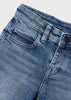 Pantaloni jeans regular cotone bambino Mayoral blu chiaro