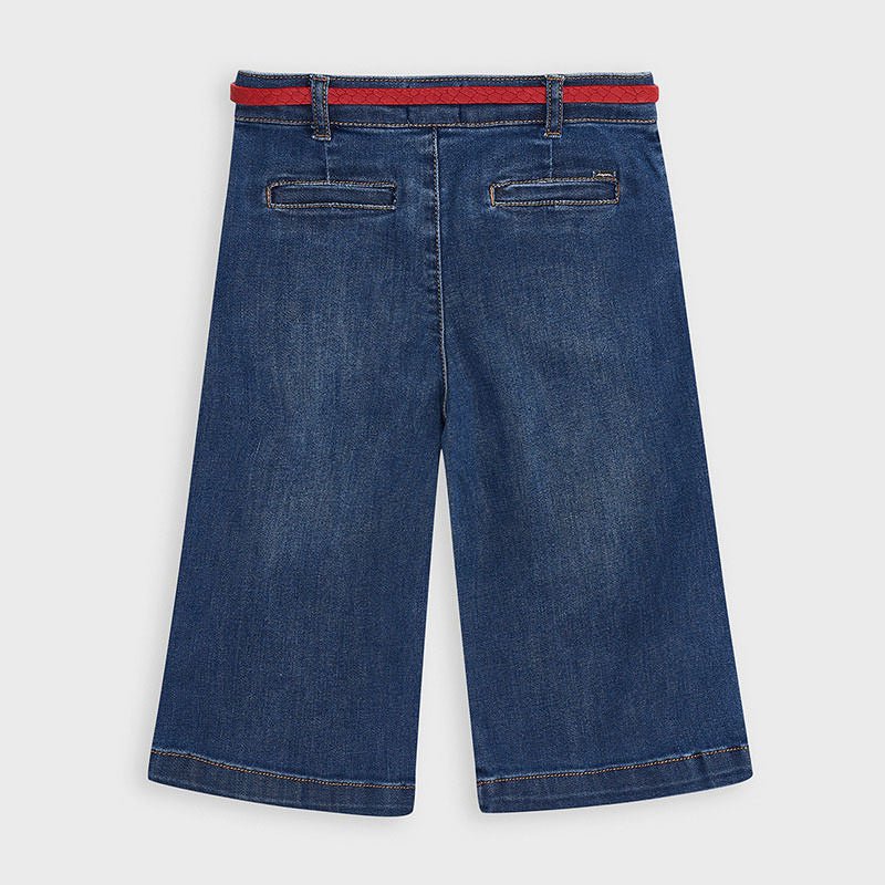 Pantaloni palazzo in jeans bambina Mayoral - ErreGiModaBimbo
