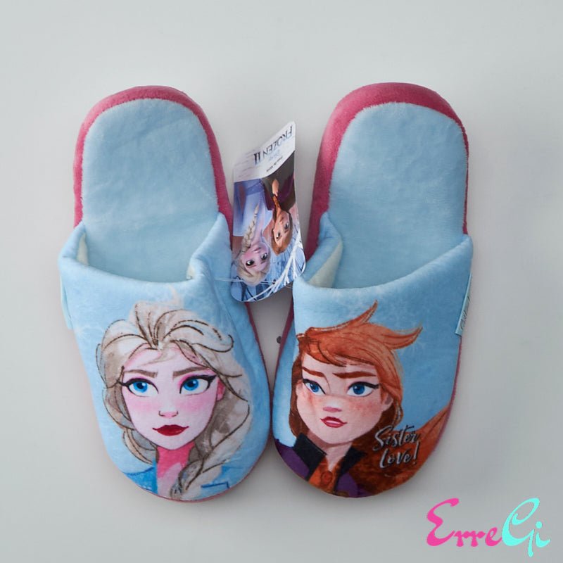 Pantofole invernali bambina Disney Frozen Elsa e Anna - ErreGiModaBimbo