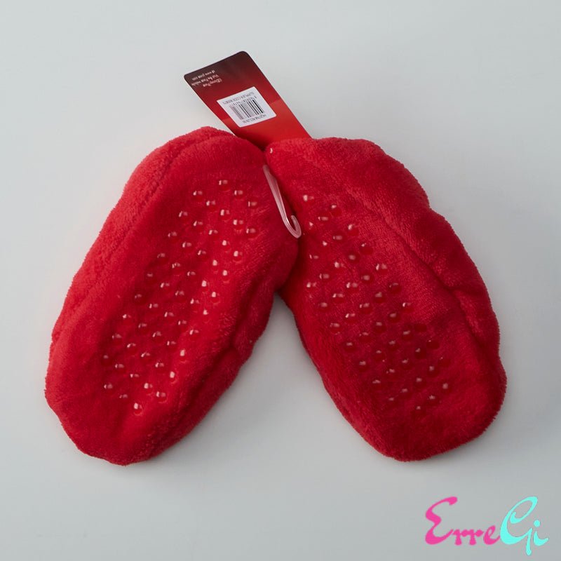 Pantofole invernali imbottite Disney Pixar Cars rosse - ErreGiModaBimbo