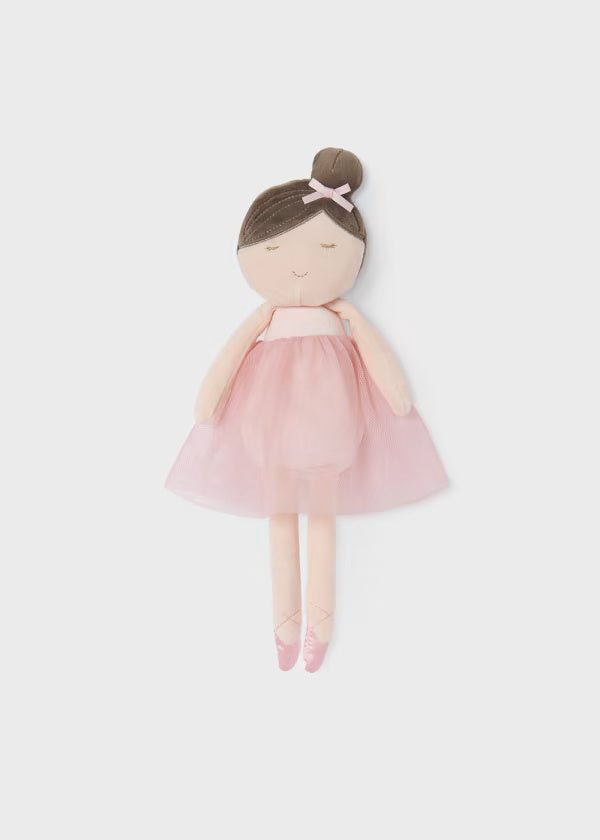 Peluche neonati Mayoral Newborn bambolina rosa - ErreGiModaBimbo