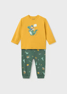 Pigiama caldo cotone neonato Mayoral "TIME TO SLEEP" - ErreGiModaBimbo