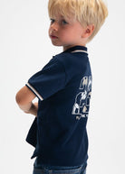 Polo bambino Mayoral blu navy - Calcio Player of the Year Mayoral 2 Anni 92cm