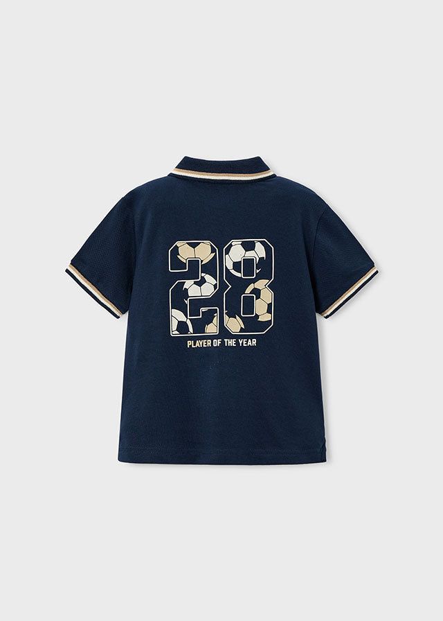 Polo bambino Mayoral blu navy - Calcio Player of the Year Mayoral 2 Anni 92cm