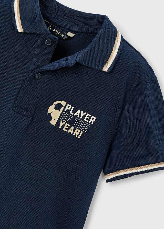 Polo bambino Mayoral blu navy - Calcio Player of the Year Mayoral 2 Anni 92cm