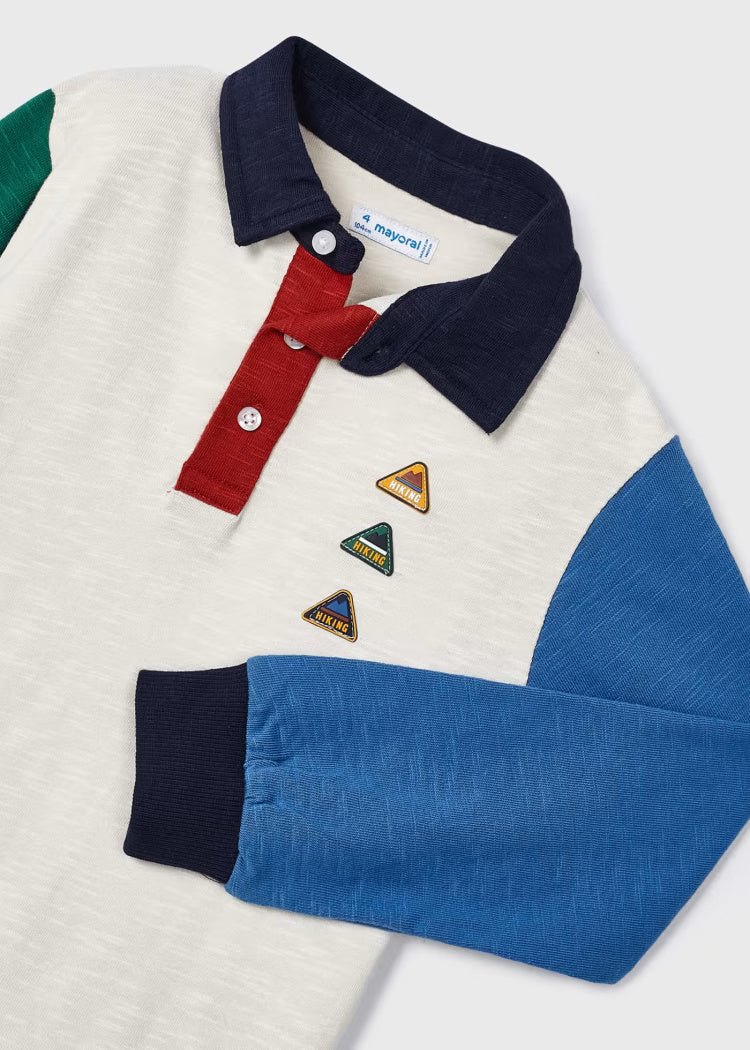 Polo better cotton bambino Mayoral multicolor - ErreGiModaBimbo