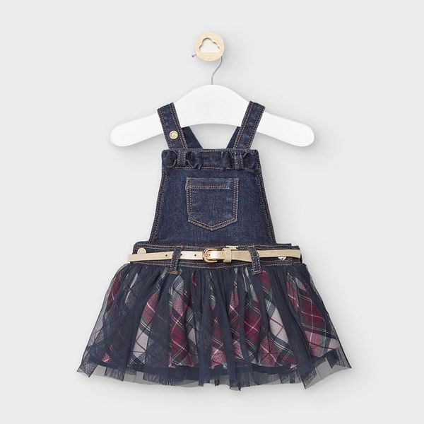 Salopette gonna neonata Mayoral Jeans - ErreGiModaBimbo