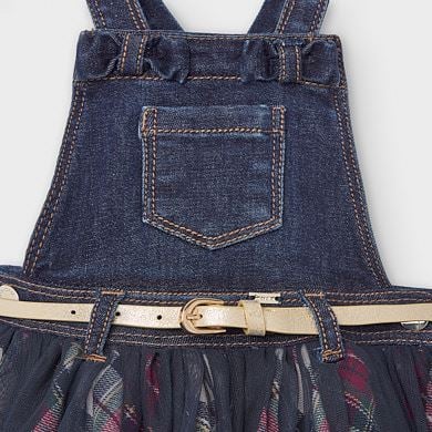 Salopette gonna neonata Mayoral Jeans - ErreGiModaBimbo