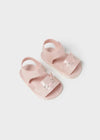 Sandali rosa perlato neonata Mayoral Newborn