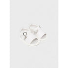 Sandali con fibbia neonato Mayoral Newborn bianco - ErreGiModaBimbo