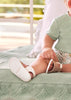 Sandali con fibbia neonato Mayoral Newborn tortora