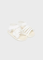 Sandali ragnetto con fibbia neonata Mayoral Newborn bianco - ErreGiModaBimbo