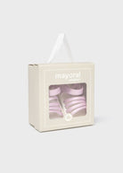 Sandali ragnetto con fibbia neonata Mayoral Newborn rosa - ErreGiModaBimbo