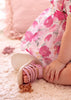 Sandali ragnetto con fibbia neonata Mayoral Newborn rosa - ErreGiModaBimbo