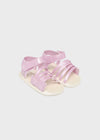 Sandali ragnetto con fibbia neonata Mayoral Newborn rosa