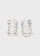 Sandali ragnetto con fibbia neonato Mayoral Newborn gesso - ErreGiModaBimbo