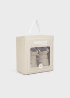 Sandali ragnetto con fibbia neonato Mayoral Newborn tortora - ErreGiModaBimbo