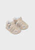 Sandali ragnetto con fibbia neonato Mayoral Newborn tortora - ErreGiModaBimbo