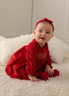 Scarpe balerine rosse neonata con fascietta Mayoral Newborn - ErreGiModaBimbo