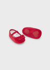 Scarpe balerine rosse neonata con fascietta Mayoral Newborn - ErreGiModaBimbo