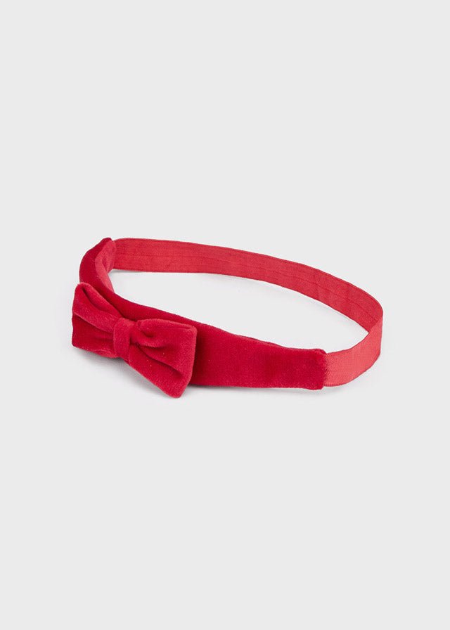 Scarpe balerine rosse neonata con fascietta Mayoral Newborn - ErreGiModaBimbo