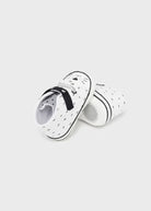 Scarpe tela bianco neonato con velcro Mayoral Newborn - ErreGiModaBimbo