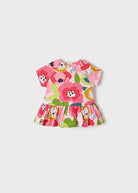 Set 2 T-Shirt neonato Mayoral rosa stampa florelae - ErreGiModaBimbo