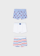 Set 3 Boxer fresco cotone bambino Mayoral Holiday Mayoral 2 Anni 92cm
