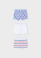 Set 3 Boxer fresco cotone bambino Mayoral Holiday Mayoral 2 Anni 92cm