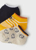 Set 3 paia calzini fresco cotone neonato Mayoral giallo Koala - ErreGiModaBimbo