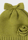 Set 3 pezzi cappello sciarpa e guanti neonata Mayoral verde oliva - ErreGiModaBimbo