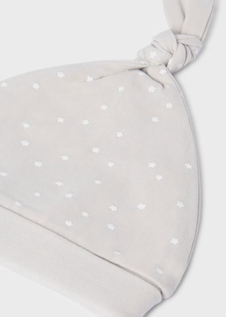 Set 3 pezzi neonati unisex colore neutro fresco cotone Mayoral Newborn - ErreGiModaBimbo